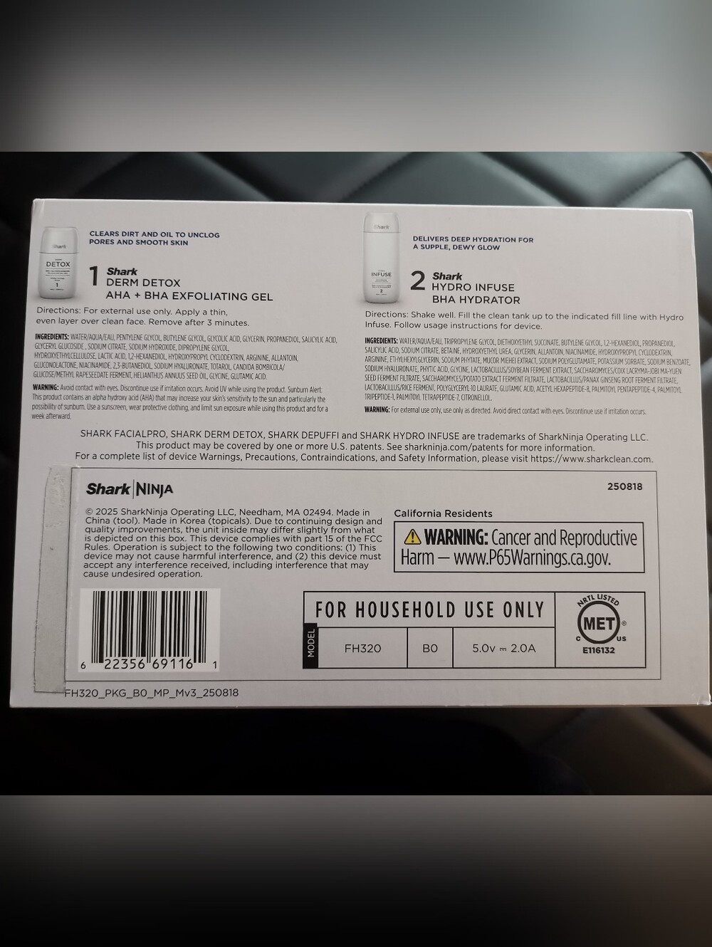 Brand New Shark FacialPro Glow at-Home Facial System (FH320) - Sealed - Picture 7 of 8